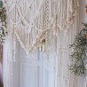 Handmade Macrame Wedding Backdrop, Macrame Wedding Arch Arbor, Macrame Wall Hanging,Macrame Door Hanging,Room Divider,Macrame Curtains