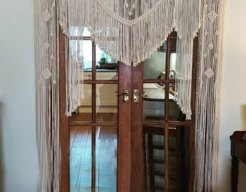 Boho Macrame Wall Hanging-Handmade Art-Woven Wall Hanging-Macrame Wedding Backdrop WOM#169