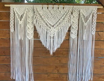 HANDMADE Macrame Wedding Backdrop and Wall WOM#179