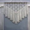 Handmade Macrame Wedding Backdrop, Macrame Wedding Arch Arbor, Macrame Wall Hanging,Macrame Door Hanging,Room Divider,Macrame Curtains WOM#191