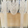 Handmade Macrame Wedding Backdrop, Macrame Wedding Arch Arbor, Macrame Wall Hanging,Macrame Door Hanging,Room Divider,Macrame Curtains WOM#222