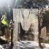Macrame Wedding Arch Arbor // Macrame Wall Hanging // Macrame Backdrop WOM#259