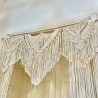 Handmade Beautiful Macrame Macrame Large Curtain Bohemian Decoration Wall Arch Backdrop Wedding Wall Hanging WOM#264