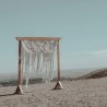 Handmade Macrame Wedding Backdrop, Macrame Wedding Arch Arbor, Macrame Wall Hanging,Macrame Door Hanging,Room Divider,Macrame Curtains WOM#65