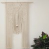 Handmade Beautiful Macrame Macrame Large Curtain Bohemian Decoration Wall Arch Backdrop Wedding Wall Hanging WOM#290
