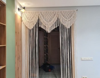 Wedding Backdrop, Macrame Wedding Arch Arbor, Macrame Wall Hanging,Macrame Door Hanging,Room Divider,Macrame Curtain WOM#296