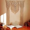 New Beautiful Macrame Wedding Backdrop, Macrame Wedding Arch Arbor, Macrame Wall Hanging,Macrame Door Hanging Room Divider Macrame Curta WOM#298