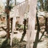 Macrame wedding arch, Bohemian wedding, Extra Large Macrame backdrop, Macrame Window Curtain, Boho Wedding Backdrop, Macrame Wedding Curtain WOM#312