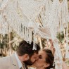 Macrame wedding arch, Bohemian wedding, Extra Large Macrame backdrop, Macrame Window Curtain, Boho Wedding Backdrop, Macrame Wedding Curtain WOM#312