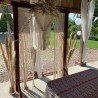 Handmade Macrame Wedding Backdrop, Macrame Wedding Arch Arbor, Macrame Wall Hanging,Macrame Door Hanging,Room Divider,Macrame Curtains WOM#318