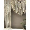 Handmade Macrame Large Curtain Bohemian Decoration Wall Arch Backdrop Wedding Wall Hanging  WOM#84