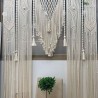 Extra Large Macrame Wedding Backdrop, Macrame Wedding Arch Arbor, Macrame Wall Hanging,Macrame Door Hanging,Room Divider,Macrame Curtains WOM#92