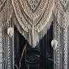 Handmade Macrame Wedding Backdrop, Macrame Wedding Arch Arbor, Macrame Wall Hanging,Macrame Door Hanging,Room Divider,Macrame Curtains WOM#47