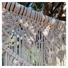 Handmade Macrame Wedding Backdrop, Macrame Wedding Arch Arbor, Macrame Wall Hanging,Macrame Door Hanging,Room Divider,Macrame Curtains WOM#112