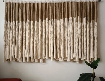 Macrame wall hanging, Tapestry for Boho Home Decor, Over the Bed Decor, Macrame Headboard or Wedding Decor Bohemian Accent WOMH#700