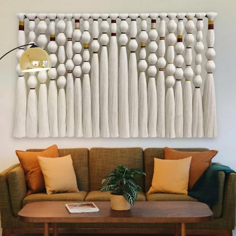 100% raw cotton thread / interior decors / Wall Hanging / Boho Decorations WOMH#723