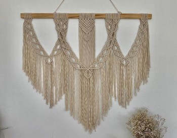 Handmade Beautiful Macrame Wall Hanging // Boho Headboard // Macrame Decoration WOMH#731