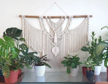 New Design Wall Hanging Boho Art // Macrame Headboard // Wall Decor WOMH#736