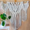 Bed Decor, Macrame Headboard or Wedding Decor Bohemian Accent WOMH#743