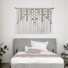 Beautiful Macrame wall hanging, Tapestry for Boho Home Decor, Over the Bed Decor, Macrame Headboard or Wedding Decor Bohemian Accent WOMH#634