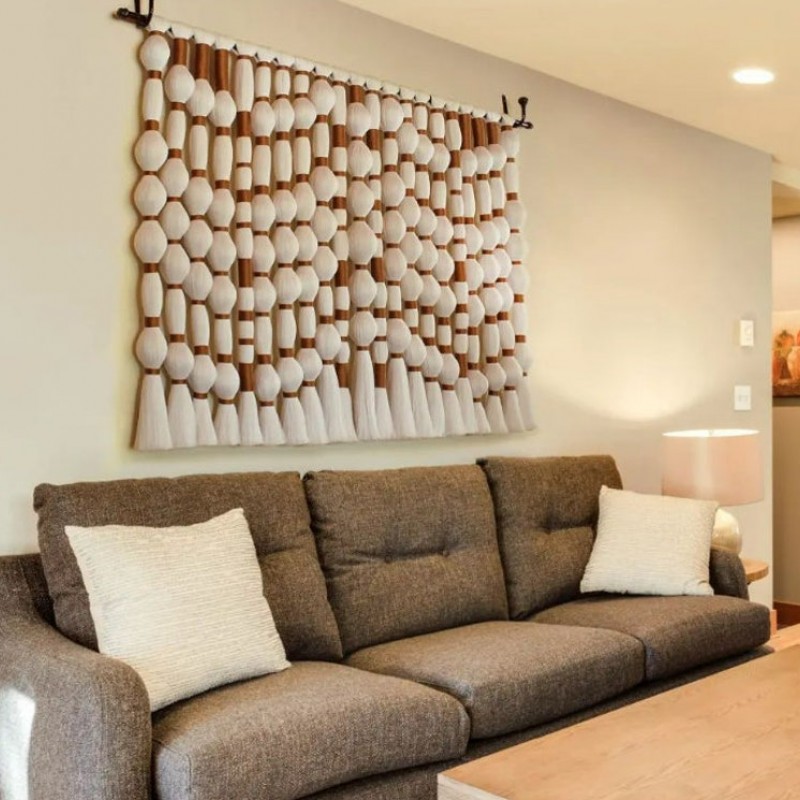 Made to Order / Special Design Modern Minimalist Wall Hanging / Perfect Blend of Texture WOMH#635