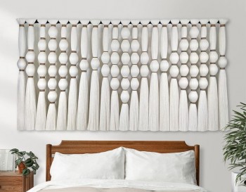 Handmade Macrame Headboard // Wedding Decor // Bohemian Accent // Room Decor WOMH#636