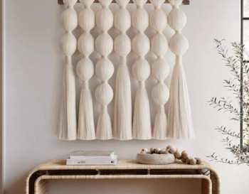 The perfect blend of texture, natural materials, and artisanal craftsmanship WOMH#646