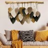 Macrame Wall Hanging// Macrame leaves// Boho leaves // Bohemian Decor // Macrame leaves WOMH#649