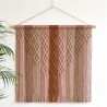 Macrame Wall Hanging// Macrame leaves// Boho Art// Bohemian Decor WOMH#663