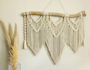 Macrame wall hanging, Tapestry for Boho Home Decor Over the Bed Decor WOMH#667