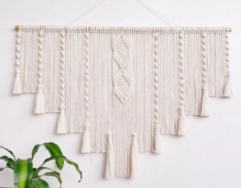 Tapestry Handmade Macrame wall hanging or Boho Home DecorMacrame Headboard or Wedding Decor Bohemian Accent WOMH#692