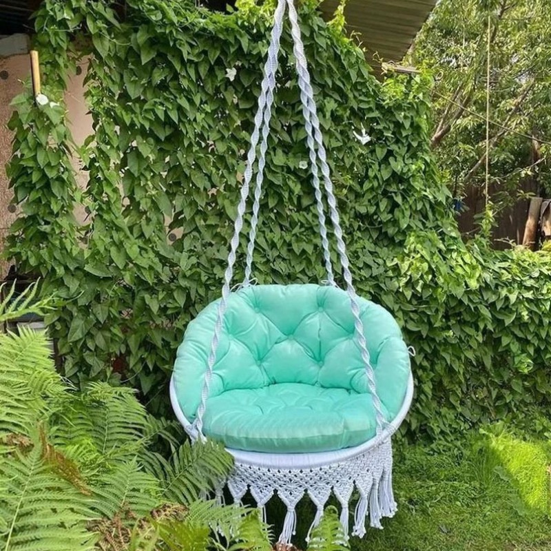 Hanging Cotton Macrame Hammock Chair WOMS#414