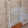 Wood Macrame Swing, Wood Swing, Tree Swing Adult, Boho Swing, Outdoor Swing, Indoor/Outdoor Swing, Wedding Swing WOMS#546