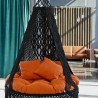Macrame Hammock Chair, Macrame Round Swing, Hanging Cotton Macrame Hammock Chair, Macrame Swing Chair WOMS#562