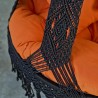 Macrame Hammock Chair, Macrame Round Swing, Hanging Cotton Macrame Hammock Chair, Macrame Swing Chair WOMS#562