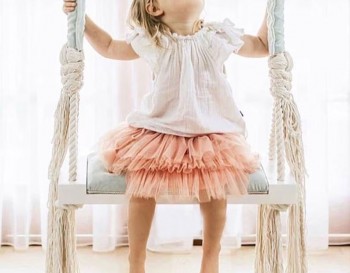 Luxury Macrame Swing, Macrame Wood Swing, Wood Swing, Tree Swing Adult, Boho Swing, Outdoor Swing, Indoor/Outdoor Swing, Wedding Swing WOMS#572