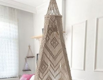 LOVE Special Beautiful Handmade Macrame Swing, Swing Bed, indoor Hammock, indoor Swing Chair, indoor swing adult, Outdoor Hammock, Swing Set WOMS#423