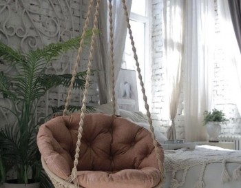 Special Swing Chair // Macrame Hammock // Round Swing WOMS#429