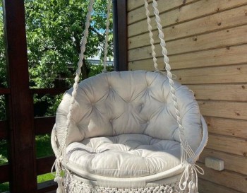 Handmade Macrame Swing // Outdoor Swing // Indoor Swing WOMS#431