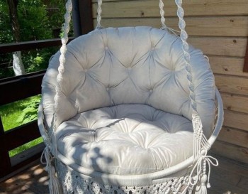 Handmade Macrame Swing // Outdoor Swing // Indoor Swing WOMS#431