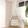 Macrame Hammock Chair, Macrame Round Swing, Hanging Cotton Hammock Chair WOMS#463
