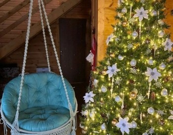 Macrame Hammock Chair, Macrame Round Swing, Hanging Cotton Hammock Chair WOMS#473