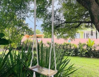 NEW Macrame Wood Swing, Wood Swing, Tree Swing Adult, Boho Swing, Outdoor Swing, Indoor/Outdoor Swing, Wedding Swing WOMS#484