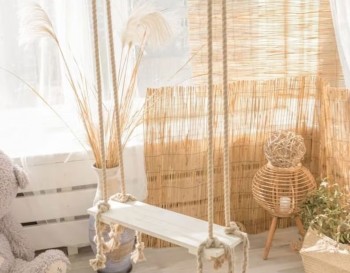 Wood Swing, Tree Swing Adult, Boho Swing, Outdoor Swing, Indoor/Outdoor Swing, Wedding Swing WOMS#497