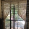 Macrame Handmade Macrame Curtain, wall hanging,Modern geometric woven tapestry,Long crochet mural curtain Wedding backdrop ,Home decor MC#103