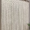 Excellent Macrame Curtain, wall hanging,Modern geometric woven tapestry,Long crochet mural curtain Rustic,Wedding backdrop ,Home decor MC#11