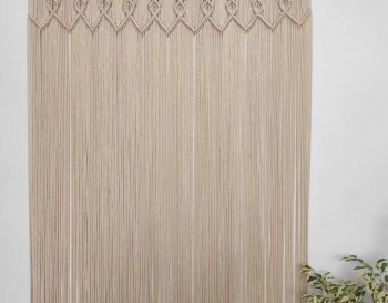 Boho Macrame / Macramé Wall Curtain / Macrame Boudoir decor/ Macrame Door / Tapestry / Curtain / Wall Decoration / wedding backdrop MC#111