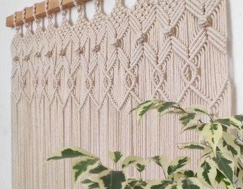 Boho Macrame / Macramé Wall Curtain / Macrame Boudoir decor/ Macrame Door / Tapestry / Curtain / Wall Decoration / wedding backdrop MC#111