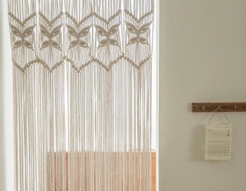 Luxury Macrame/ Macramé Wall Curtain / Macrame / Macrame / Macrame Door / Tapestry / Curtain / Wall Decoration / Macrame Door Curtain MC#112