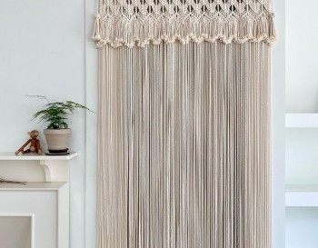 Luxurious Macrame / Macramé Wall Curtain / Macrame / Macrame / Macrame Door / Tapestry / Curtain / Wall Decoration / wedding backdrop MC#116